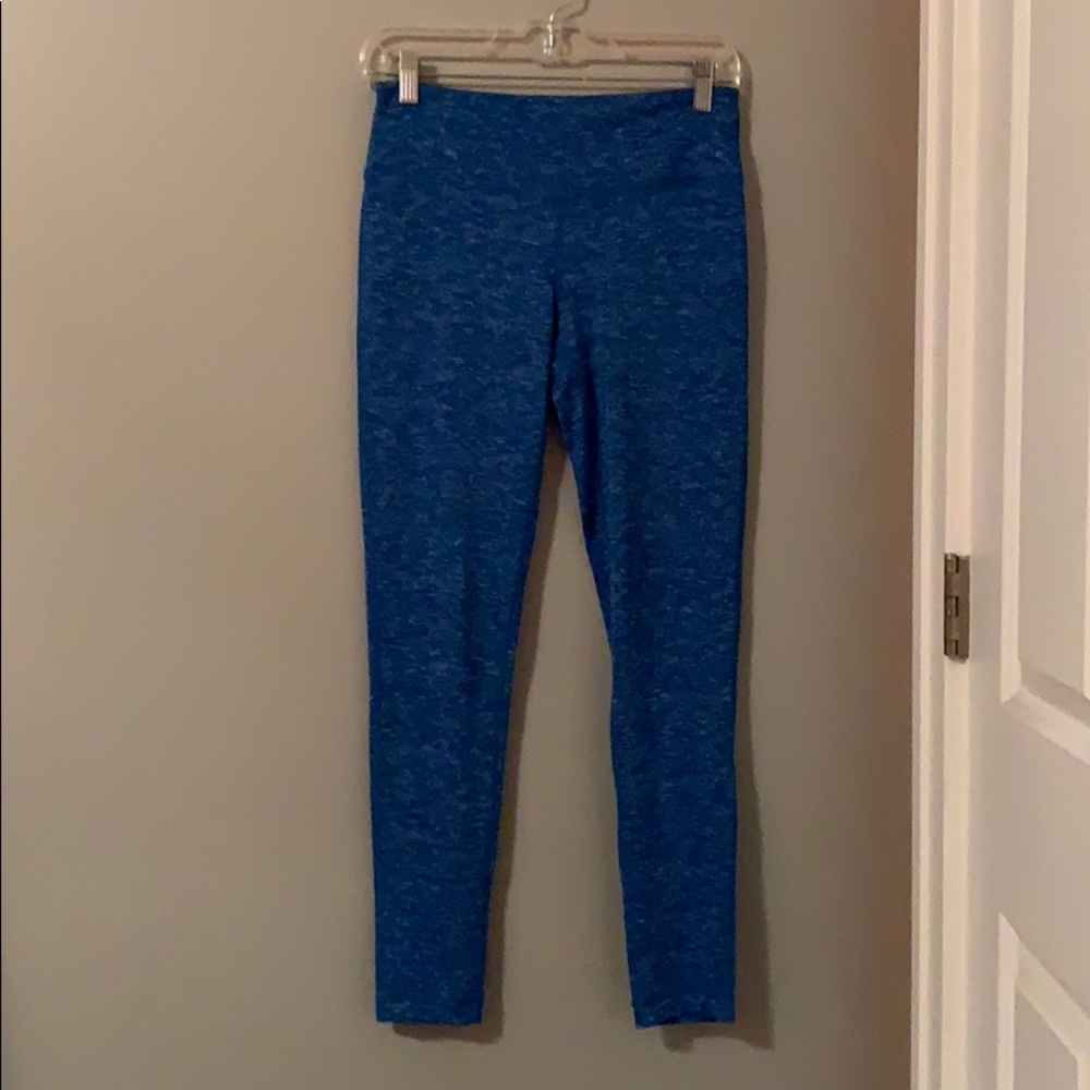 Blue leggings